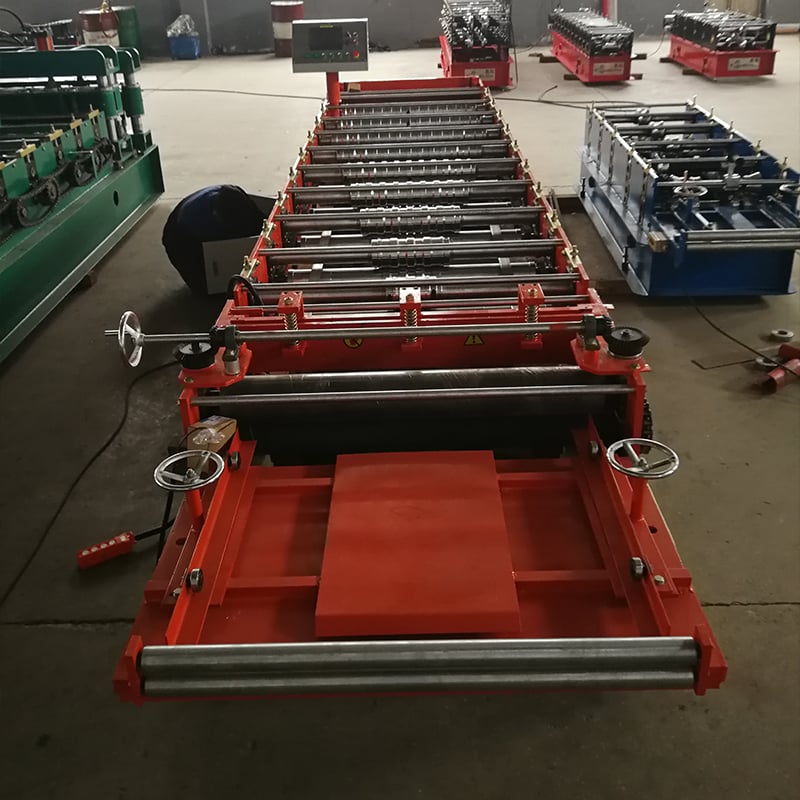 Trapezoidal Wall Panel Roll Forming Machine