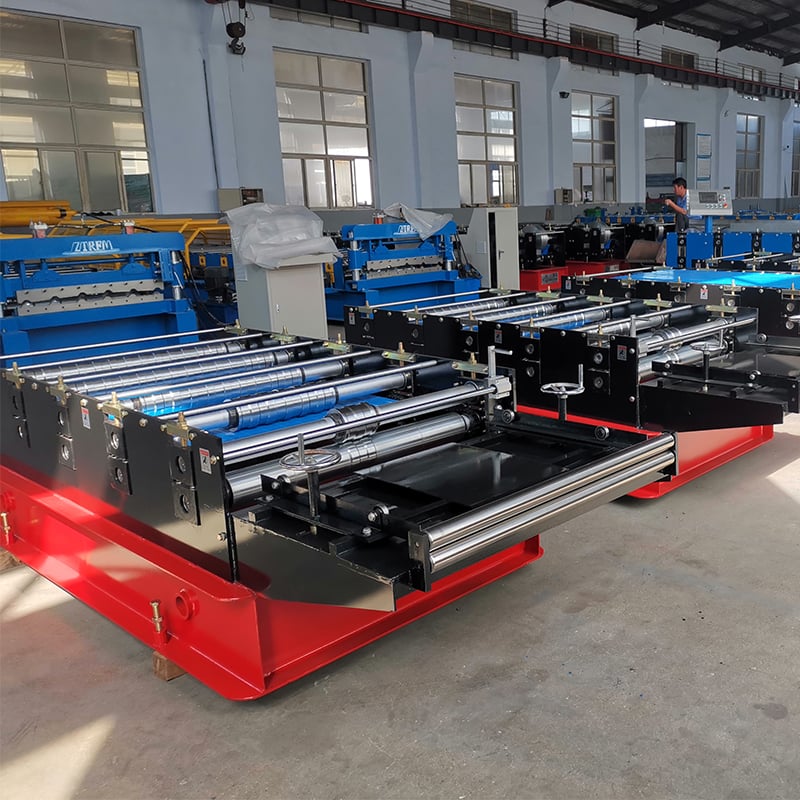Trapezoidal Wall Panel Roll Forming Machine